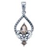 Zilveren hanger met citrien
