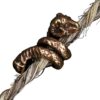 Bronzen baardkraal ram